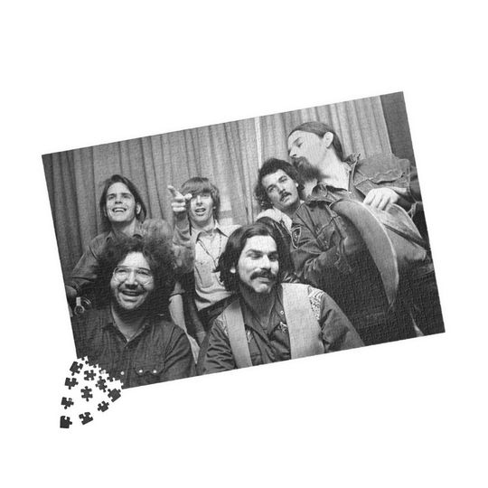 Discover Grateful Dead 'Fillmore East 1970' Jigsaw Puzzles - Jerry Garcia, Bob Weir, Pigpen, Merchandise, Gifts, Challenge, Pictures, Collectors Item