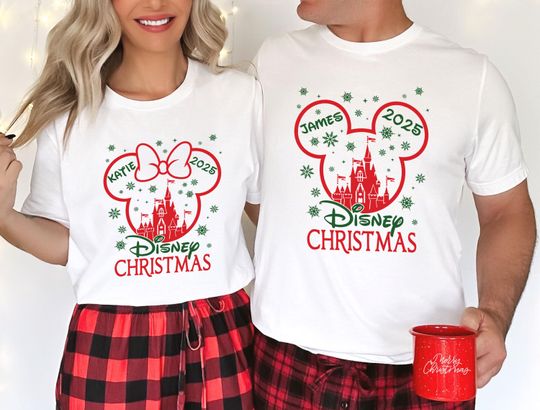 Discover Mickey Minnie Christmas Shirt, Disney Christmas Family Sweater, Epcot Christmas Trip Tees, Disney Christmas Matching Shirt