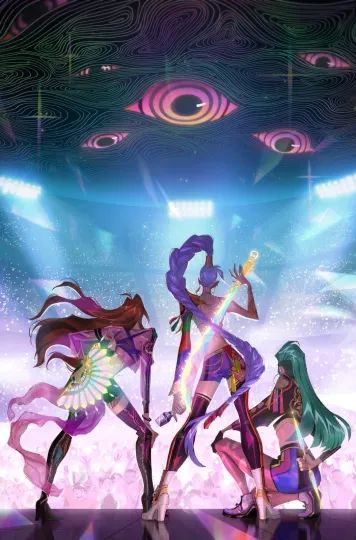 Discover NEW KPOP DEMON HUNTERS MOVIE POSTER PREMIUM WALL ART PRINT SIZE A5-A1