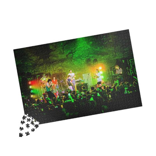 King Gizzard & the Lizard Wizard 'The Caverns' Jigsaw Puzzles - Live Concert, Game Night Adult, Rock Music Fan, Gift, Challenge, Merchandise
