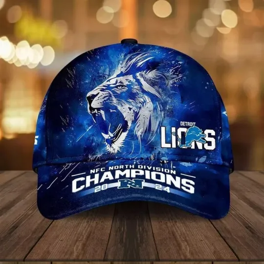 Detroit Lions NFC Classic Cap - Best Gift For Fans
