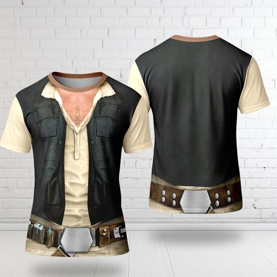 Han Solo Galaxy Hero Characters Costume Shirt, Halloween Costume For Family Group T Shirt
