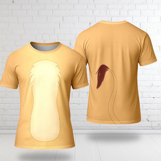 Discover Nala The Lion King Costume T-Shirt, Nala Queen Of Pride Rock Cosplay Costume Shirt, The Lion King Cosplay Tee, Halloween All Over Print Tee