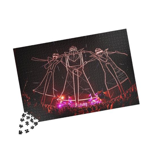 Discover Phish 'The Sphere' (Ghost) Jigsaw Puzzle -  Challenge Hobby Gift Idea, Las Vegas, Music Fan, Game Night, Trey Anastasio, Phish Band, Concert