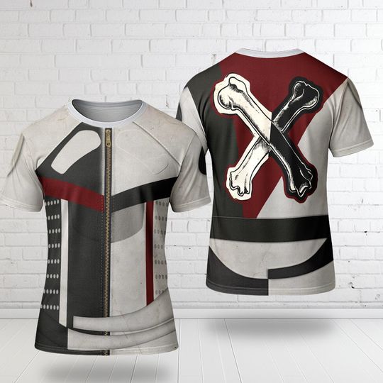 Discover Carlos De Vil Costume T-Shirt, Descendants Character Cosplay Tee, Descendants Carlos Cosplay Costume Shirt, Halloween All Over Print Shirt