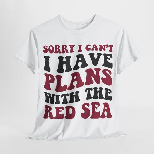 Discover Sorry I Can't I Have Plans With The Red Sea, Arizonna Football Shirt, Cardinals Fan Tee, Red and Black Game Day Top