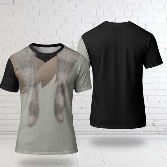 Shan Yu Costume T-Shirt, Princess Mulan Villain Cosplay Tee