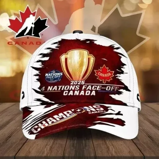 Discover Canada 2025 4 Nations Face-Off Classic Cap - Best Gift For Fans