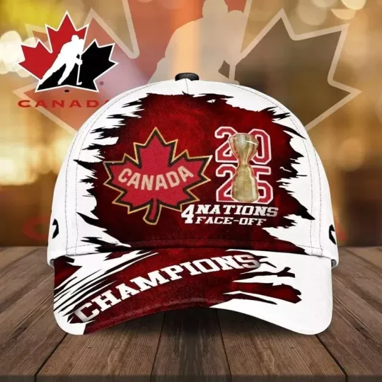 Canada 2025 4 Nations Face-Off Classic Cap - Best Gift For Fans