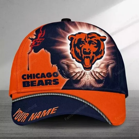 Chicago Bears football Personalized Cap - Best Gift For Fans