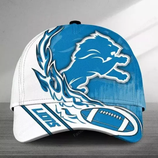 Detroit Lions Personalized Classic Cap - Best Gift For Fans