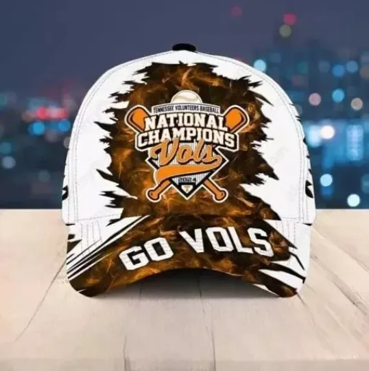 Discover Tennessee Volunteers Baseball National Champions Classic Cap - Best Gift For Fan