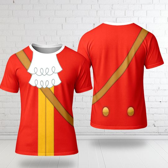 Discover Captain Hook Pirate Magic Movie Halloween Costume Cosplay Tee
