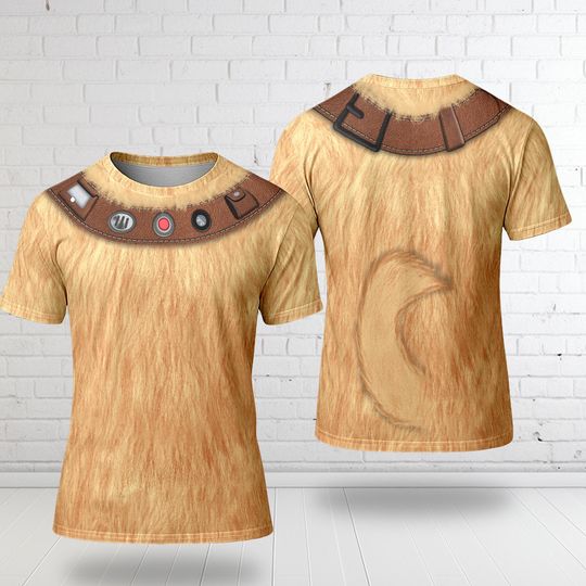 Discover Up Costume Cosplay 3D Shirt, Dug Golden Retriever Halloween Costume Shirt