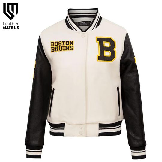 Boston Bruins Varsity Jacket: