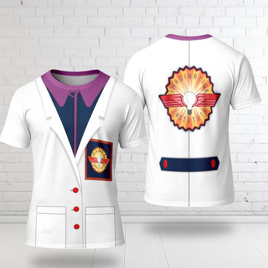 Discover Cast Member Shirts, Journey Into Imagination 3D Costume Cosplay