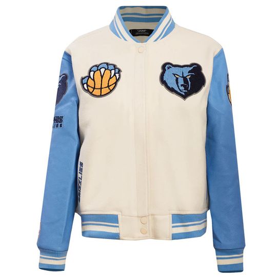 Discover Memphis Grizzlies Varsity Jacket: Retro NBA Wool Jacket