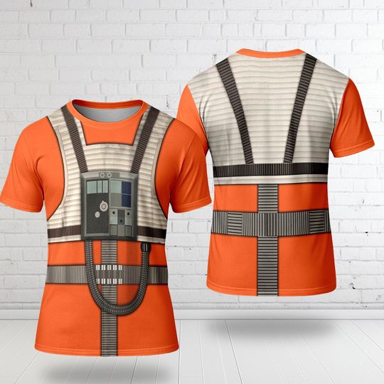 Discover Rebel Flight Suit Galaxy Hero Characters Costume Men 3D Shirt