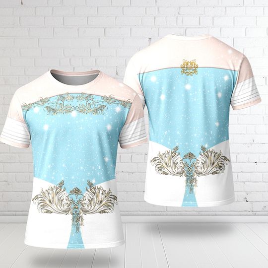 Discover Cinde Inspired Costume T-Shirt, Princess Cinde Cosplay Costume Shirt