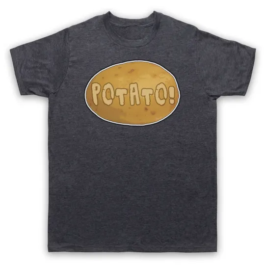 POTATO FUNNY SLOGAN COMEDY JOKE IRISH ACCENT MENS & WOMENS T-SHIRT