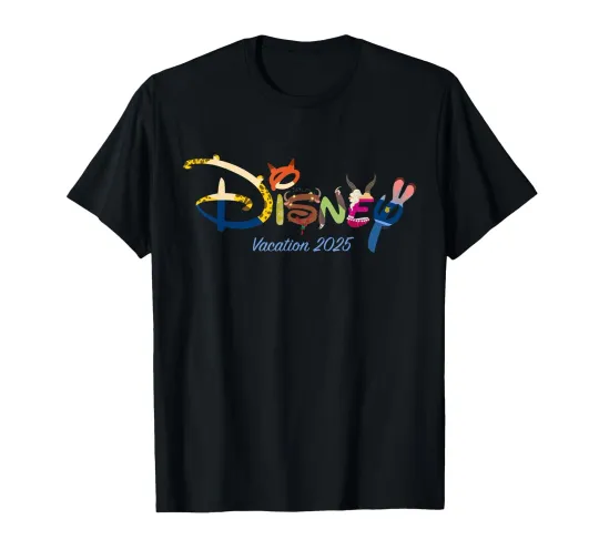 Discover Disney Vacation 2025 Zootopia Logo Group Matching Travel T-Shirts