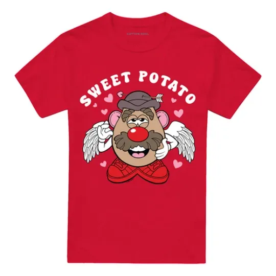 Discover Mr. Potato Head Sweet Potato Adult T-Shirt Red S-4XL
