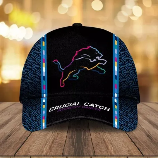 Detroit Lions Classic Cap – Fan Favorite for football Supporters, Simple Cotton Cap