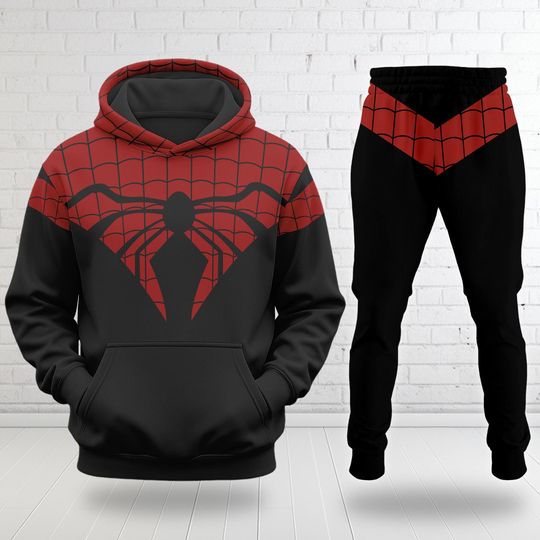 The Superior Spider-Man Costume Sweatshirt, Spider-Man Cosplay Costume Hoodie