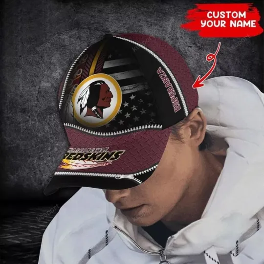 Washington Redskins football Personalized Cap – Steel Style Trending, Trendy Cap