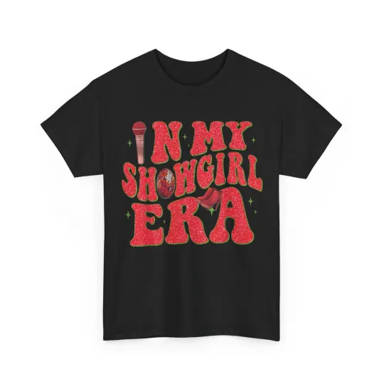 Discover In My Showgirl Era Groovy Women Girls T-Shirt