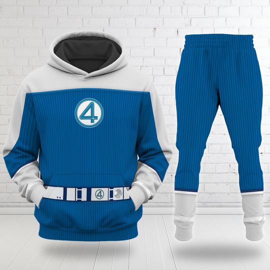 Ben Grimm Fantastic Four Marvel Superhero 3D Halloween Costume Hoodie