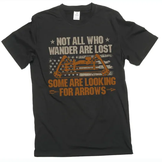 Discover Funny bow archery t-shirt Hobby sports hunting target practice tee