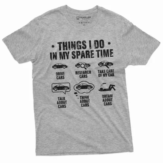 Discover Men's Funny Car enthusiast T-shirt Car Guy Shirt Funny Car Joke Humorous Shirts