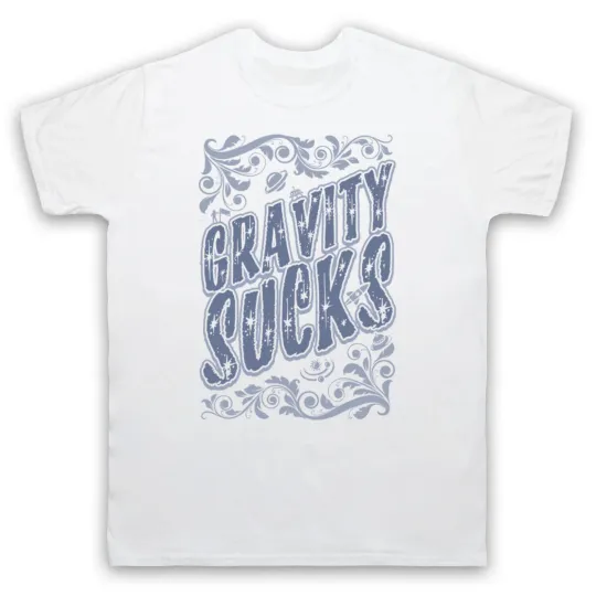 Discover Gravity Sucks Astrophysics Funny Science T-Shirt for Men & Women