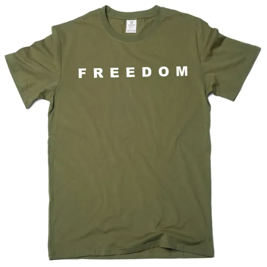 Discover Men's Freedom CK t-shirt Charlie Kirk RIP conservative Pro USA Christian Tee