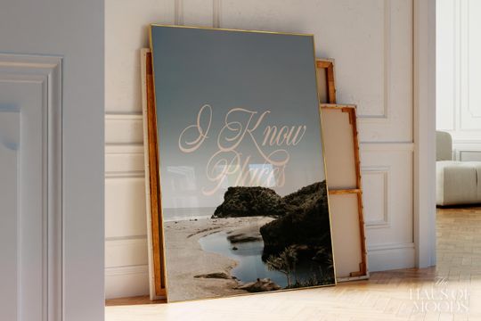 I know Places Poster | 89 Album Poster |  Wall Art | Preppy Wall Art | Wildest Dreams Song Poster