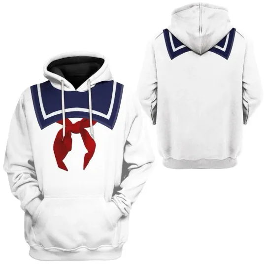 Ghostbusters Stay Puft Marshmallow Man Cosplay Custom 3D Hoodie