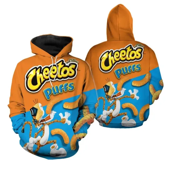 Discover Snack Cheetos Costume 3D Hoodie, Halloween Chocolate Bar Cosplay 3D Hoodie