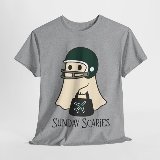 Discover Halloween Ghost T-Shirt New York football shirt, Jets Football Shirt, Sports Fan Gift, Game Day Outfit, Sunday Scaries