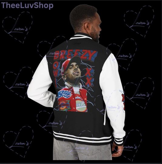 Retro Baseball Jacket: Breezy Bowl XX - Unisex Varsity Coat