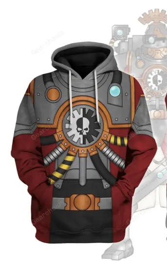 Discover Warhammer Adeptus Mechanicus - Costume Cosplay Hoodie