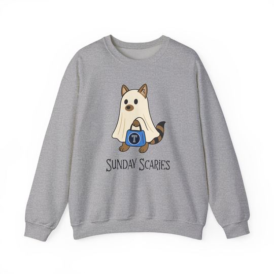 Discover Halloween Ghost Sweatshirt, Tennessee football Sweatshirt, Tennessee Game Day, Navy and Blue Football, Tennessee Fan Shirt, Sunday Scaries