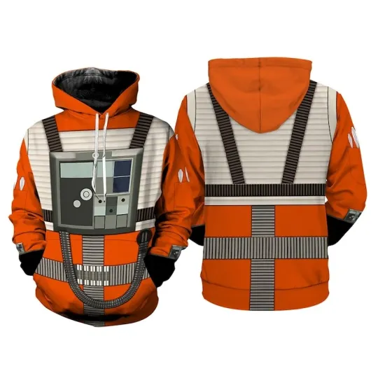 Starwars Rebel Pilot Suit Full Over Print 3D Hoodie