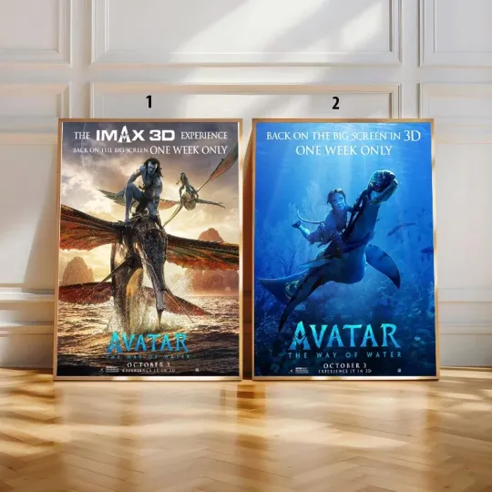 Discover Avatar The Way of Water Re-Release  poster Oct 3 2025