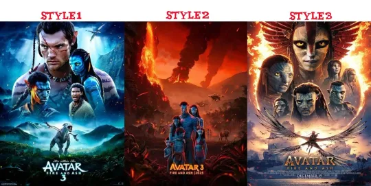 Discover Avatar Fire and Ash 2025 movie poster