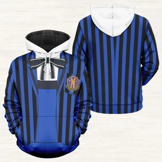 Wednesday Enid Wolf Cosplay Hoodie