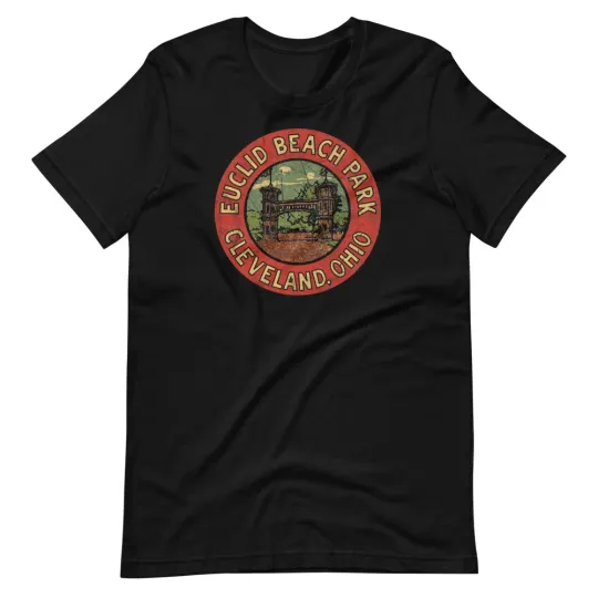 Discover Euclid Beach Park Cleveland Ohio Short Sleeve Unisex T-Shirt