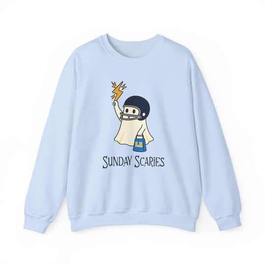 Halloween Los Angeles Football Team Sweatshirt, Game Day Outfit, Sports Fan Gift
