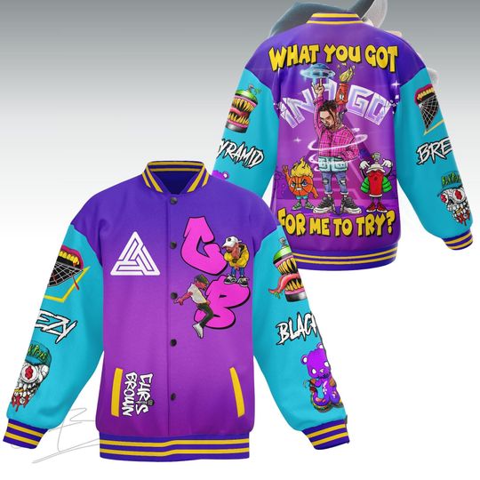 Breezy Bowl 2025 Concert Baseball Concert Jacket, Chris Brown Jacket, Hip Hop Tour 2025 Jacket, R&B Music Fan Outerwear, Music Fan Gift