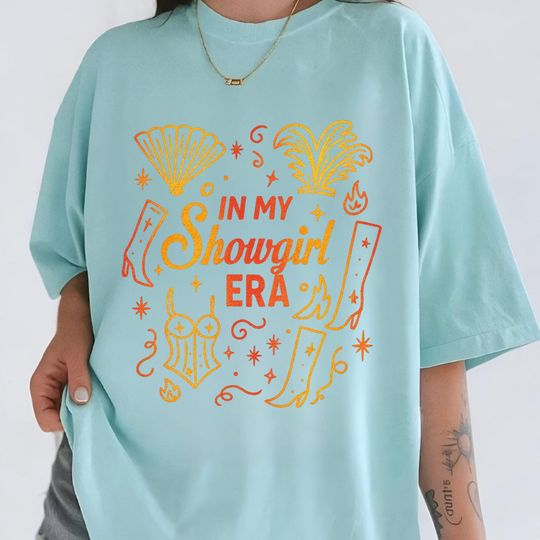 Discover Showgirl Shirt, In My Showgirl Era Shirt, Retro Showgirl Shirt, Funny Dancer Era Shirt